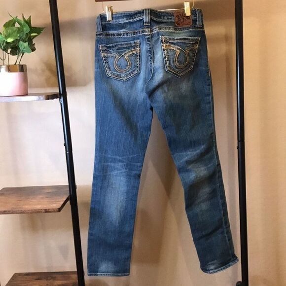 BigâStarâDistressed SkinnyâJeansâwithâContrastâStitching - Picture 7 of 16